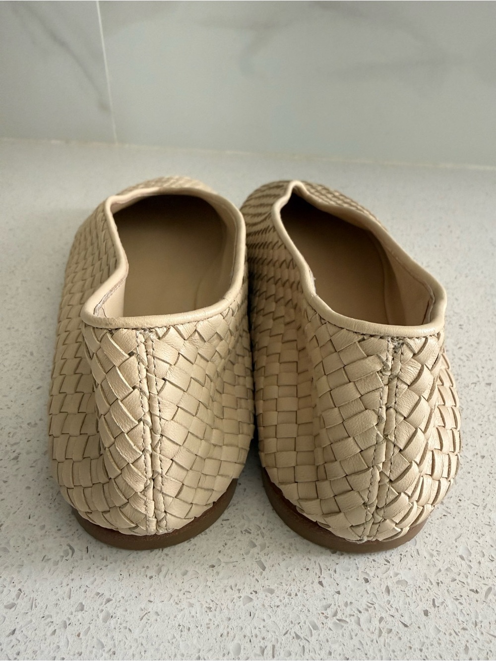 BOTTEGA VENETA Intrecciato Ballet Flats Beige Size EU 39 US 9 - Picture 7 of 12